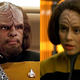Worf and B’Elanna: Two characters who would find themselves stuck between the different societies of the Federation and the Klingon Empire.